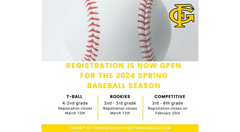 2024 Spring Registration